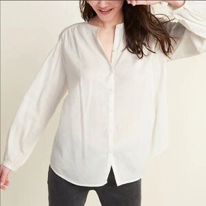 Old Navy peasant style boho top NWT